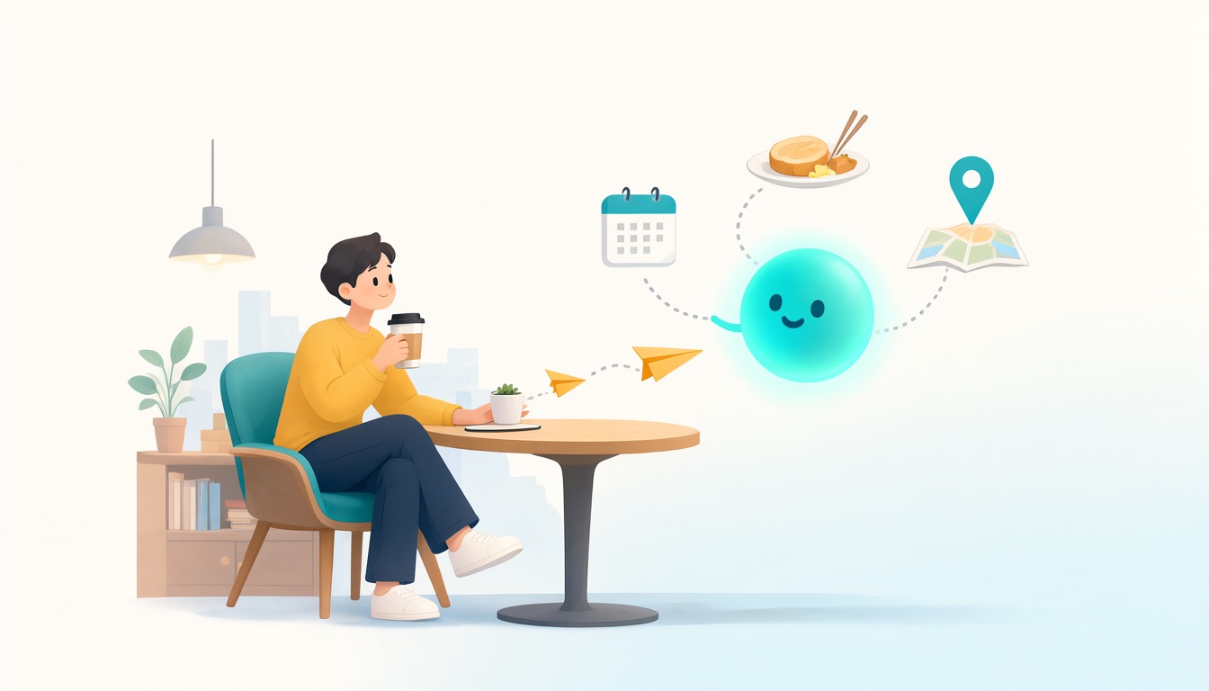 AI Agent 是什麼？用「請助理幫你訂餐廳」一次講懂 AI 代理人